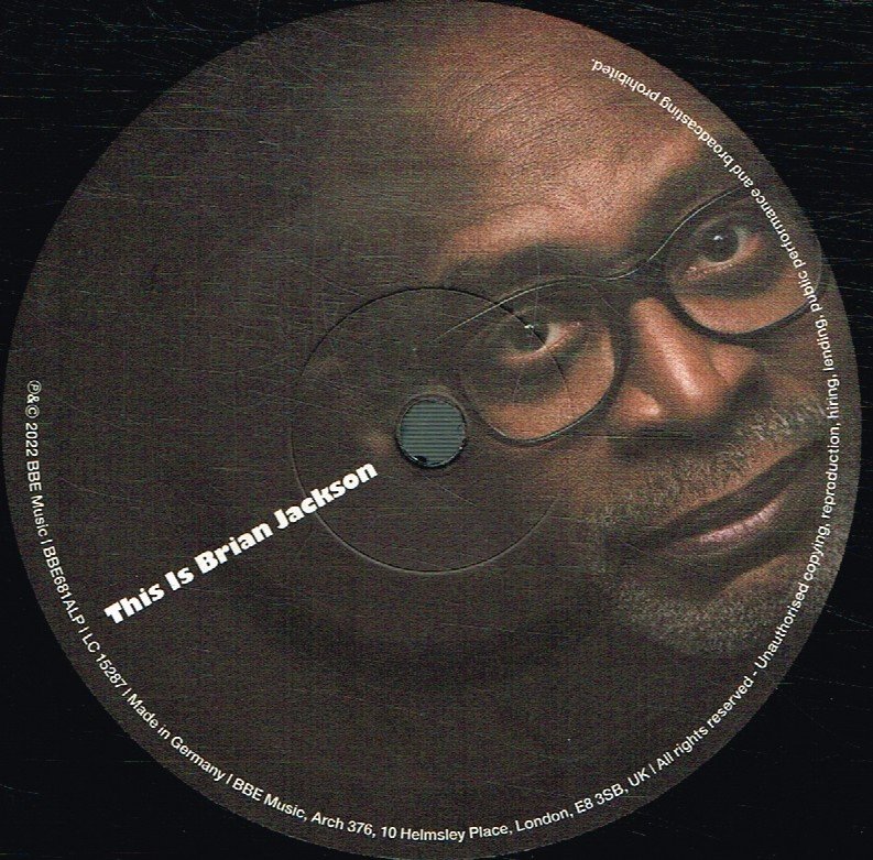 Brian Jackson - This Is Brian Jackson - Double Lp