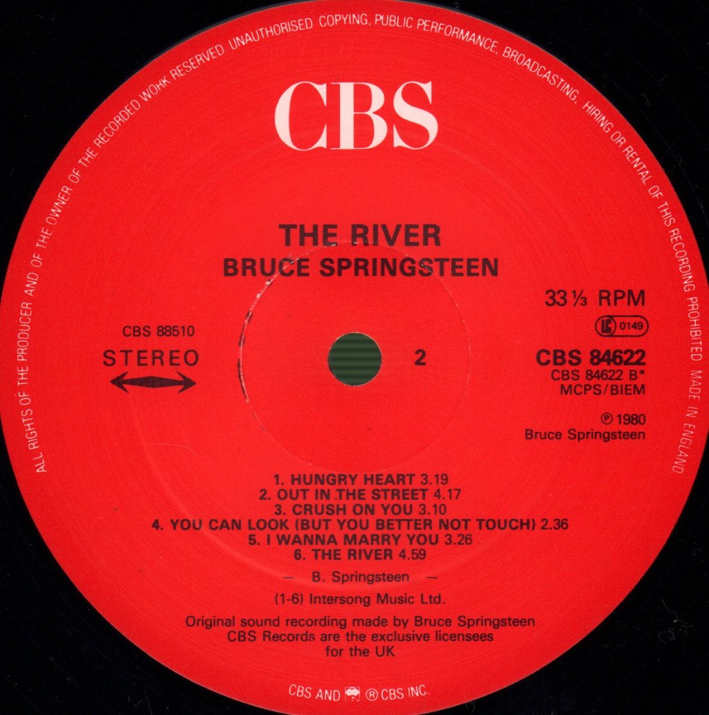 Bruce Springsteen - River - Double Lp