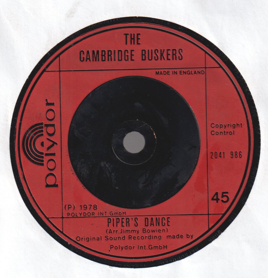 Cambridge Buskers - King's Parade - 7 Inch