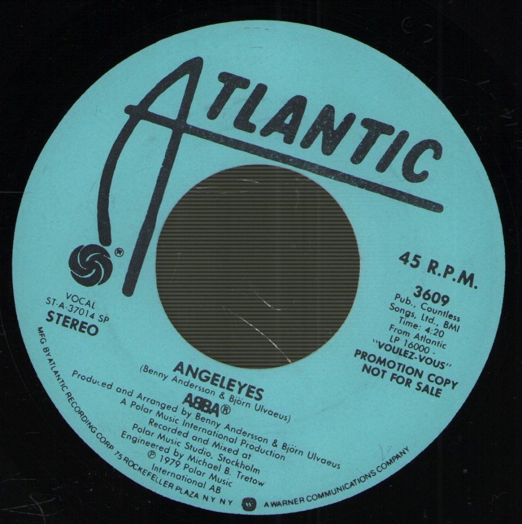 ABBA - Angeleyes - 7 Inch