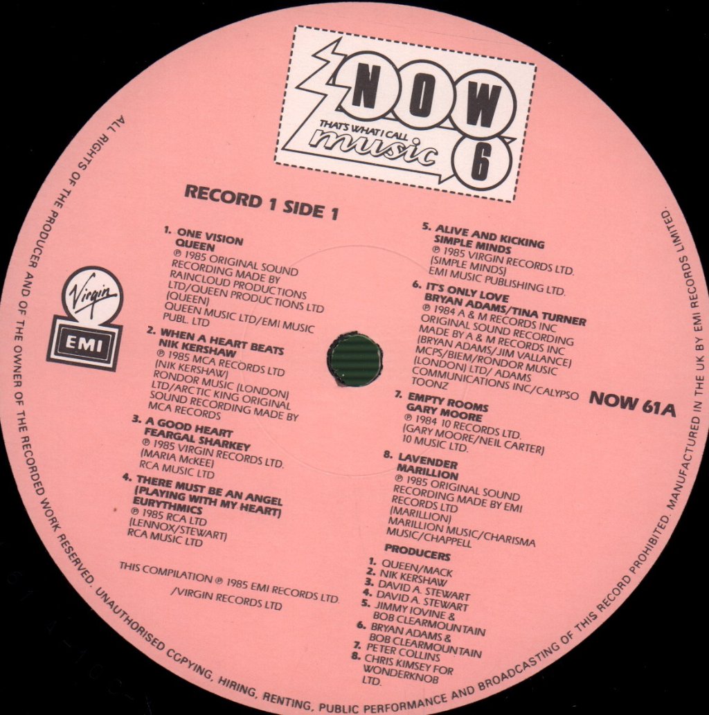 Various Artists - Now That's What I Call Music 6 - Double Lp