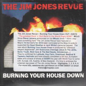 Jim Jones Revue - Burning Your House Down - Cdr