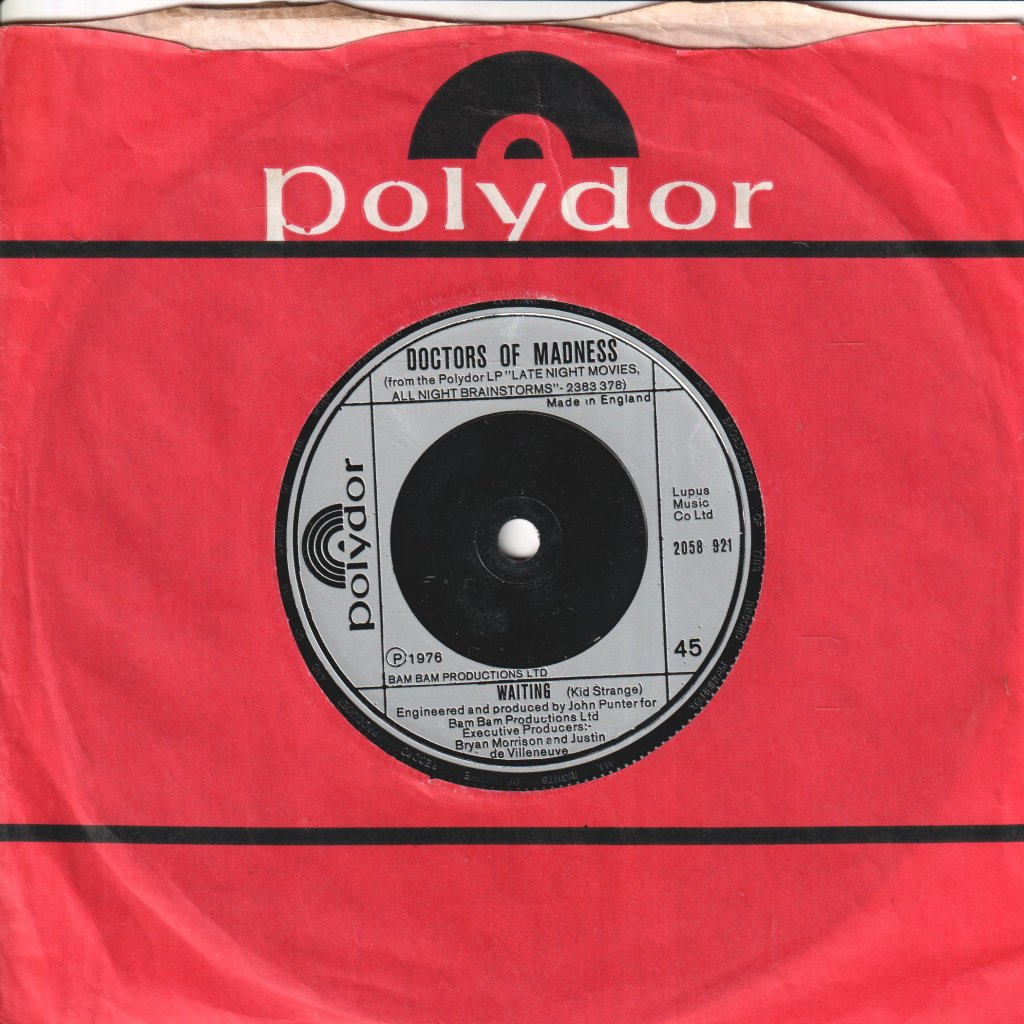 Doctors Of Madness - Bulletin - 7 Inch