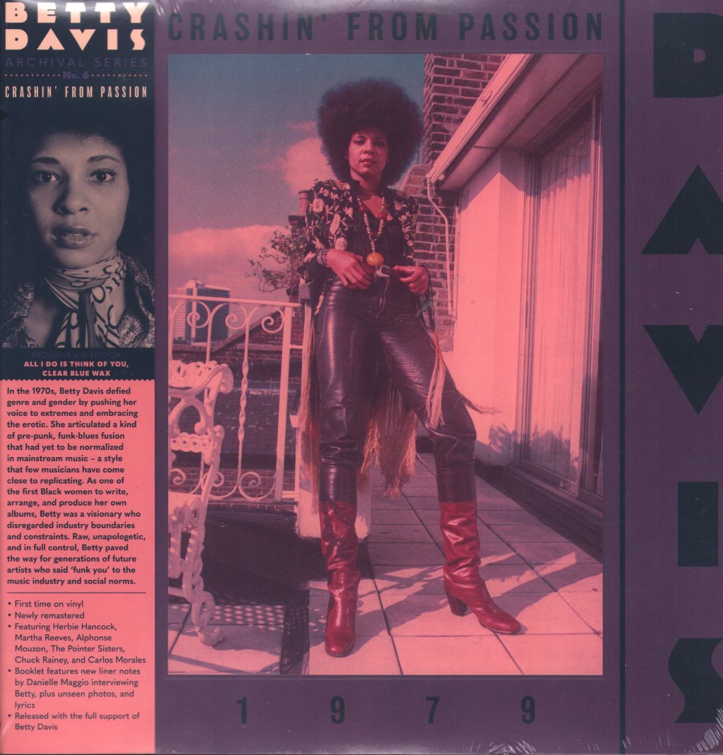 Betty Davis - Crashin' From Passion - Lp