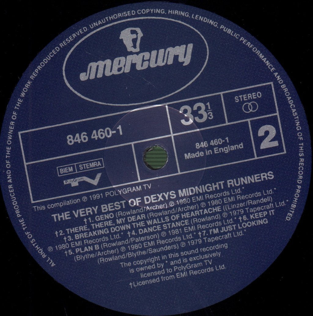 Dexys Midnight Runners - Very Best Of - Lp