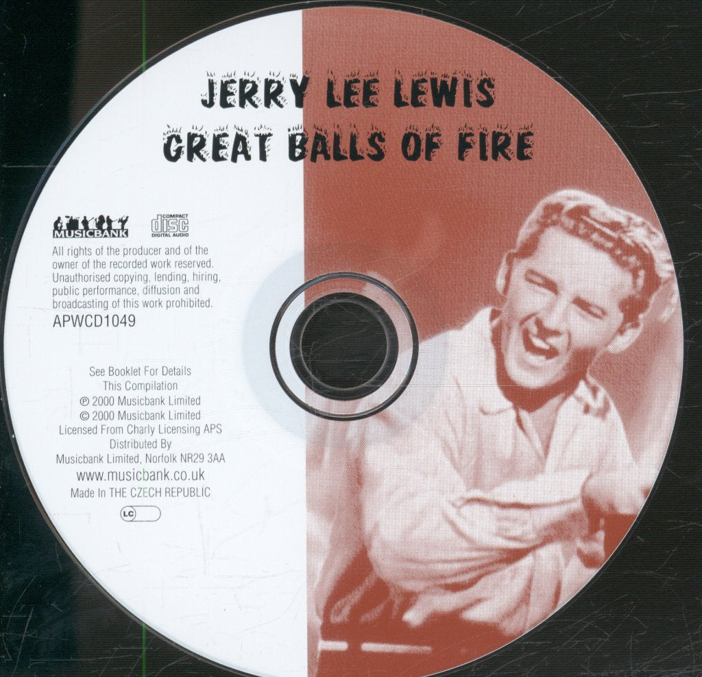 Jerry Lee Lewis - Great Balls Of Fire - Cd
