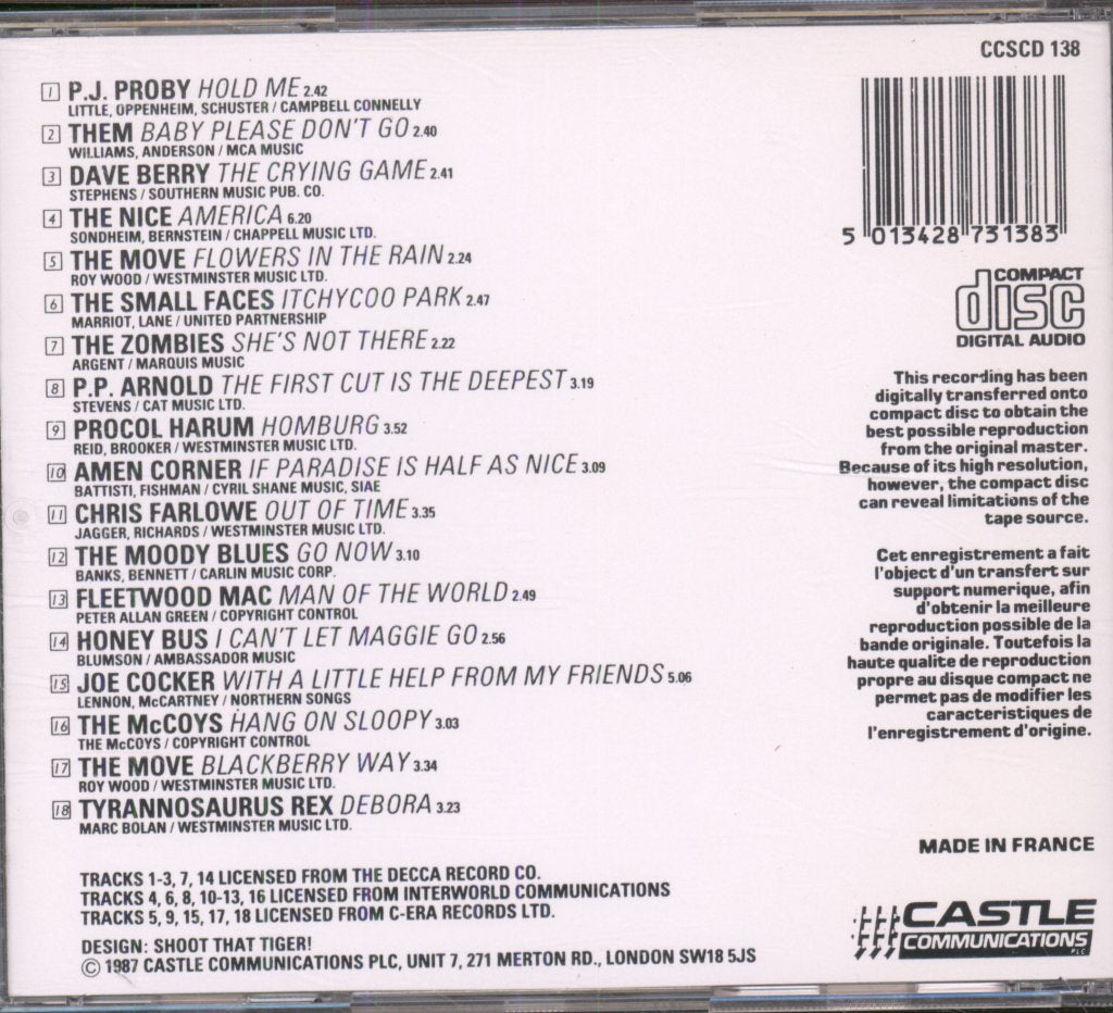 Various Artists - Hits Of The Sixties - Cd