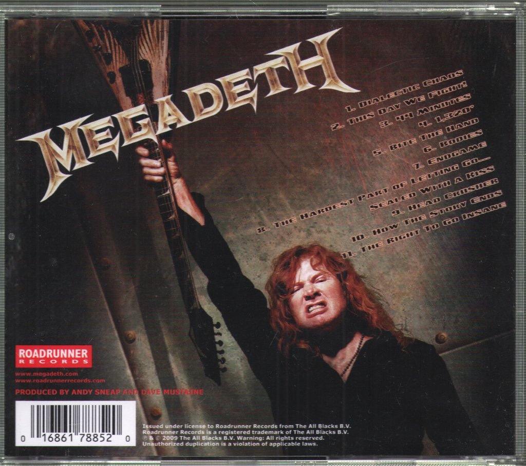 Megadeth - Endgame - Cd