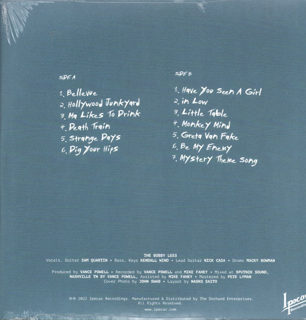 The Bobby Lees - Bellevue (White Vinyl) - Lp