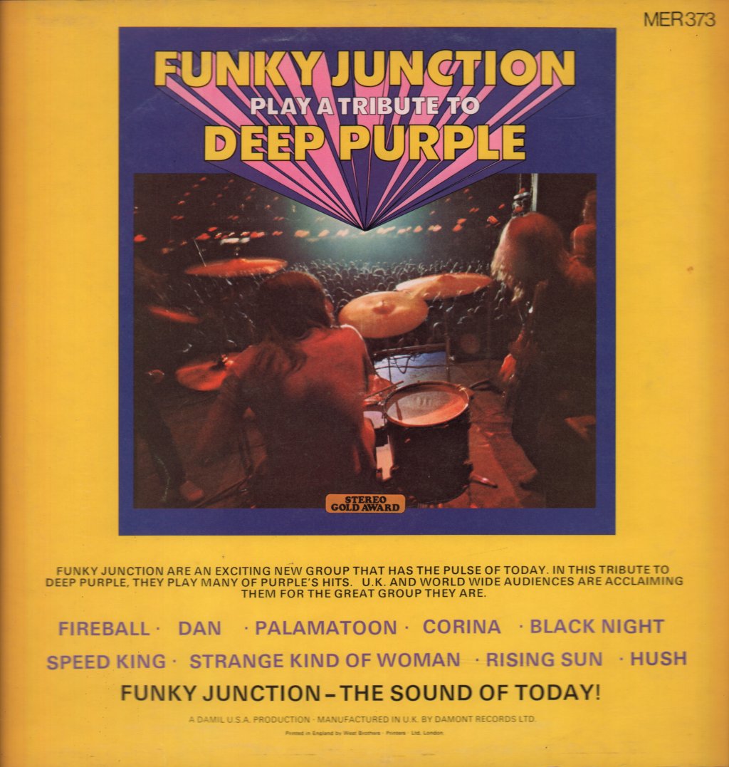 Funky Junction - Play A Tribute To Deep Purple - Lp