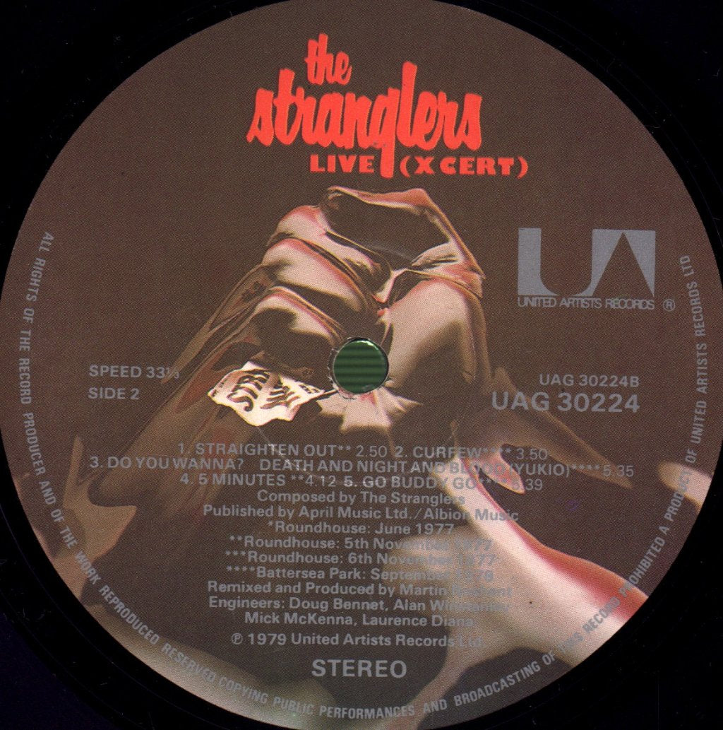 Stranglers - Live (X Cert) - Lp
