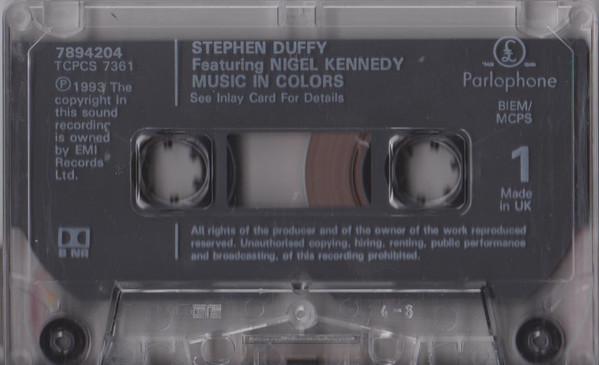 Stephen Duffy - Music In Colors - Cassette