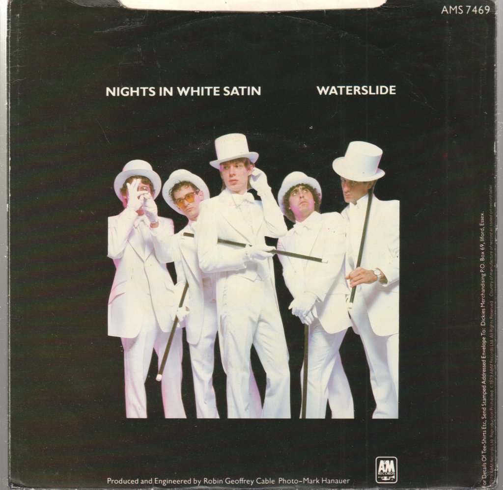 Dickies - Nights In White Satin - 7 Inch