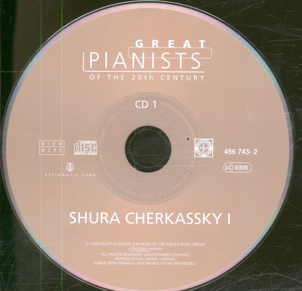 Shura Cherkassky - Shura Cherkassky I - Double Cd