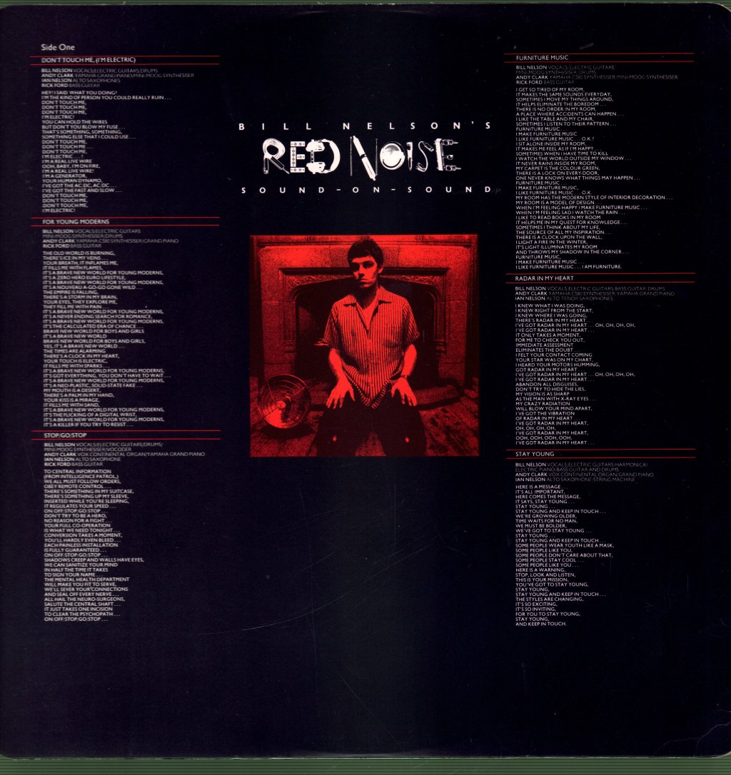 Bill Nelson's Red Noise - Sound On Sound - Lp