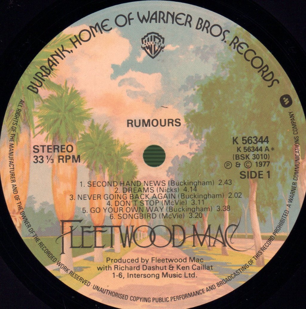 Fleetwood Mac - Rumours - Lp