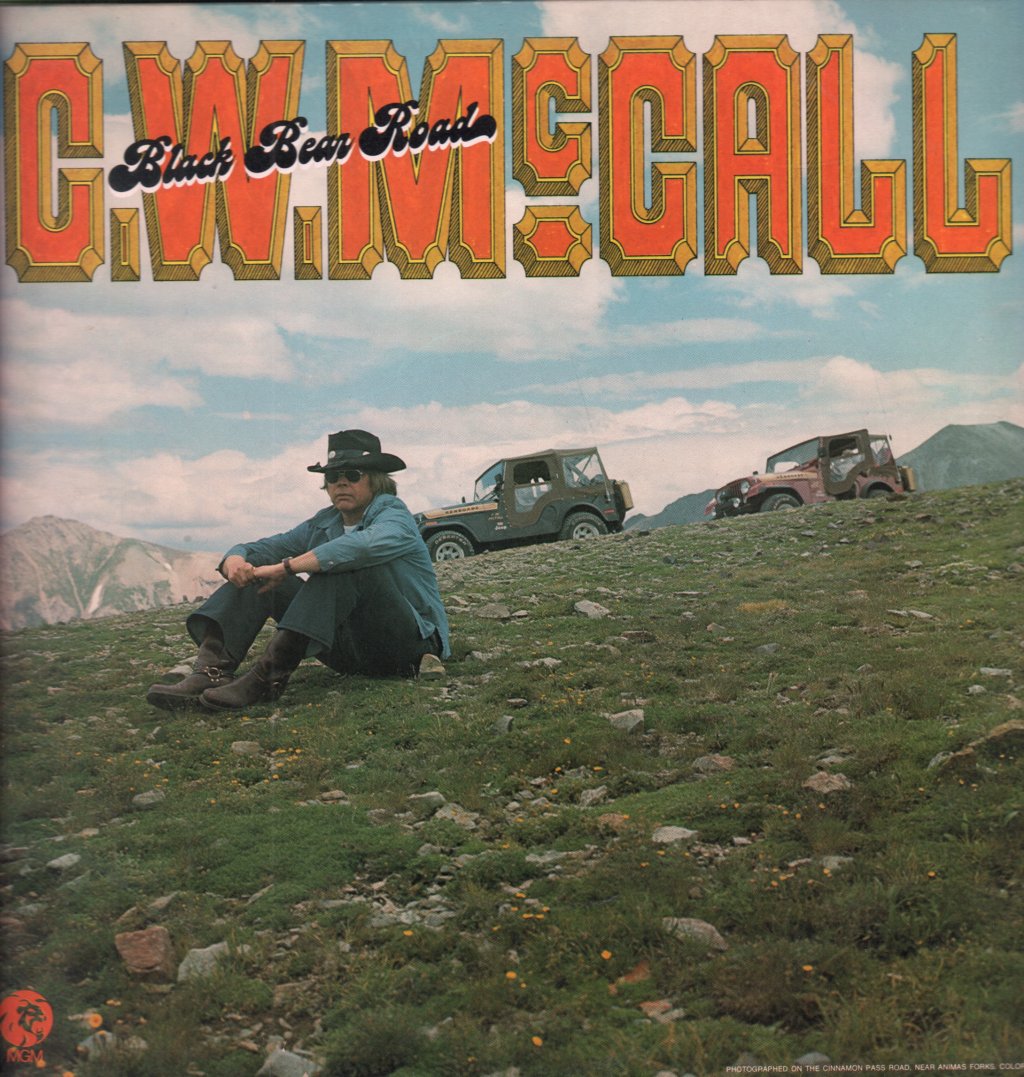 C.w.mccall - Black Bear Road - Lp