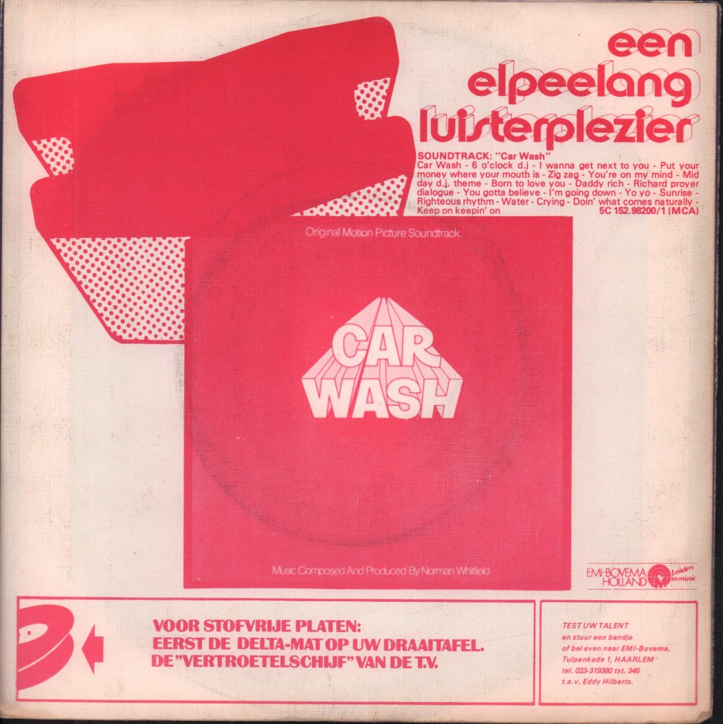 Rose Royce - Car Wash - 7 Inch