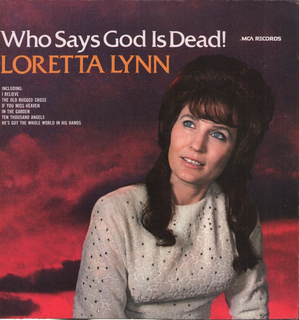 Loretta Lynn - Who Says God Is Dead! - Lp