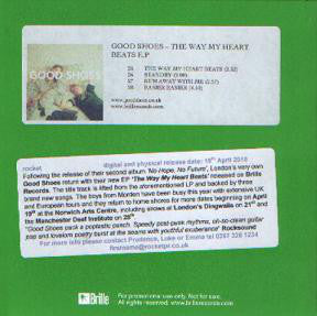 Good Shoes - Way My Heart Beats EP - Cdr