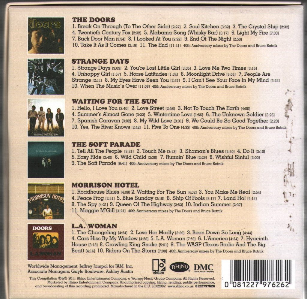 Doors - A Collection - Cd Set