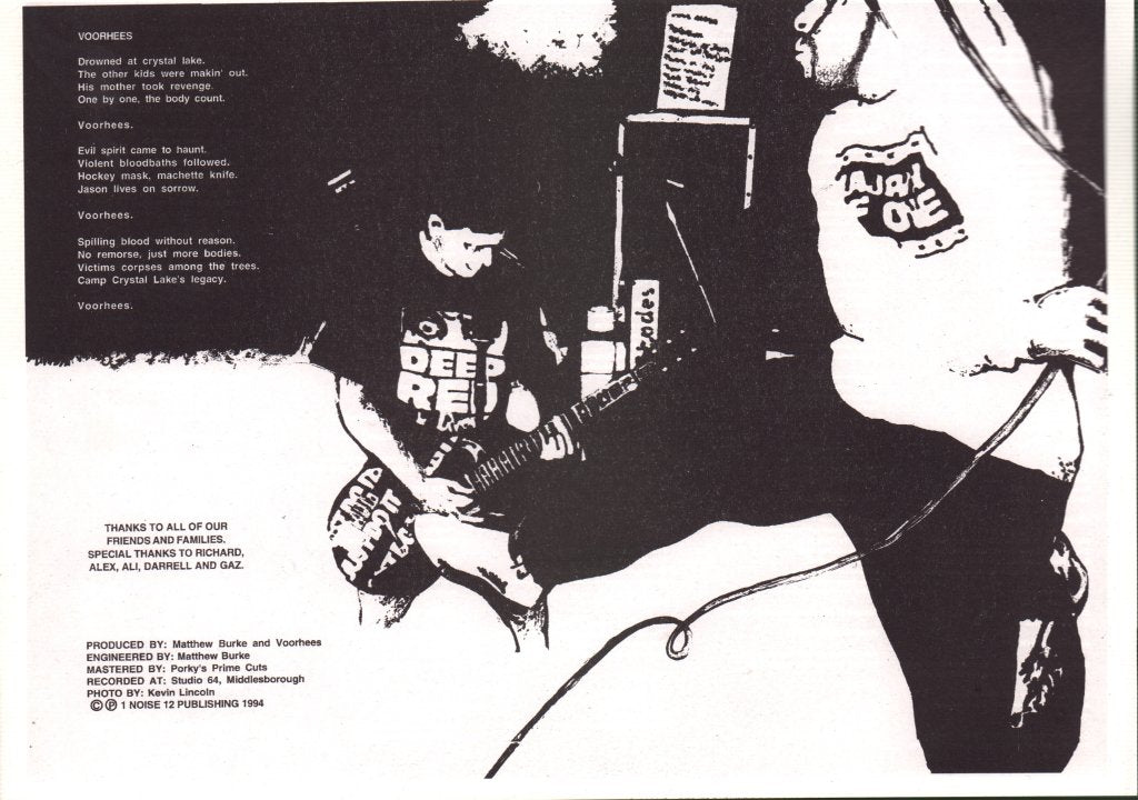 Voorhees - Spilling Blood Without Reason - Lp