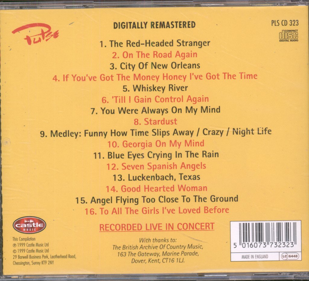 Willie Nelson - Famous Country Music Makers - Cd