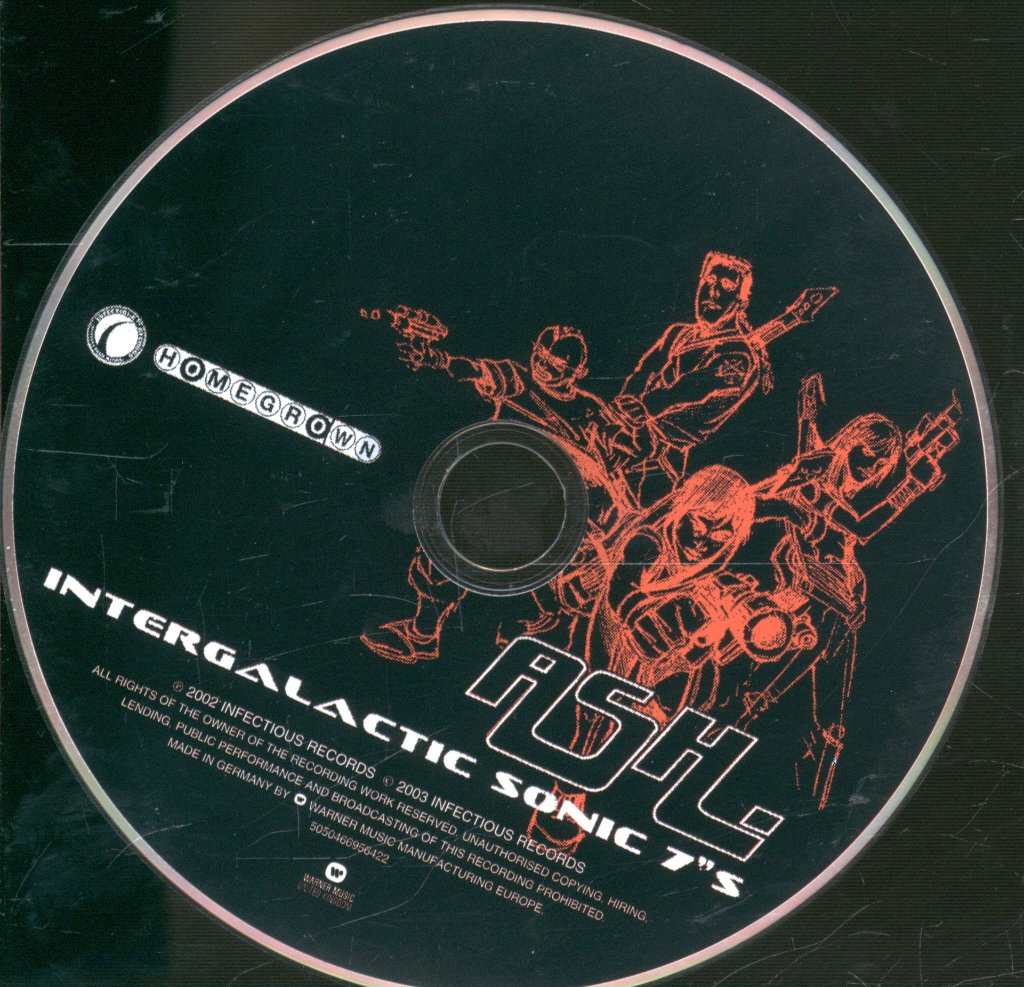 Ash - Intergalactic Sonic 7"s - Double Cd