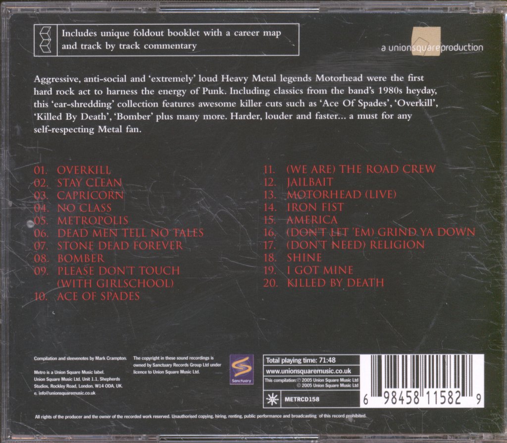 Motorhead - Essential Noize: The Very Best Of - Cd