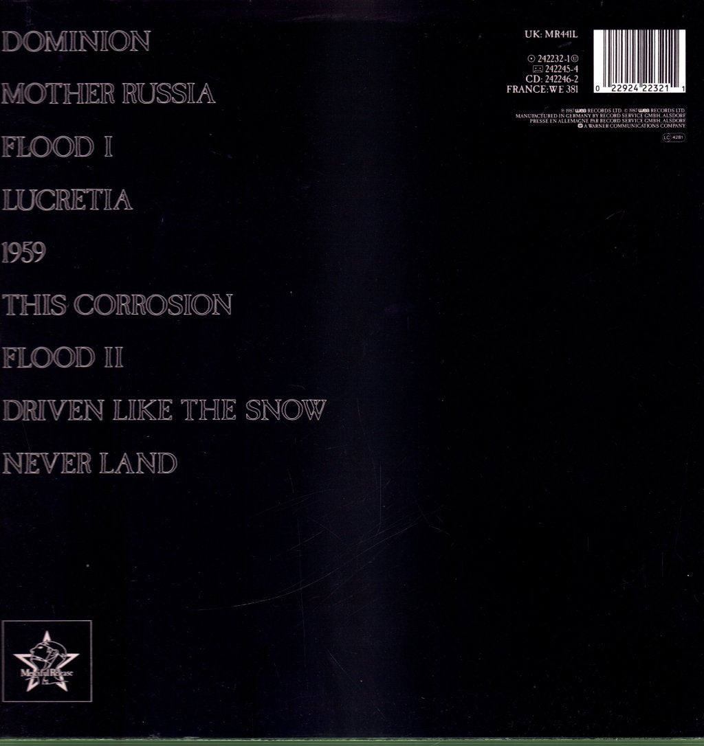 Sisters Of Mercy - Floodland - Lp