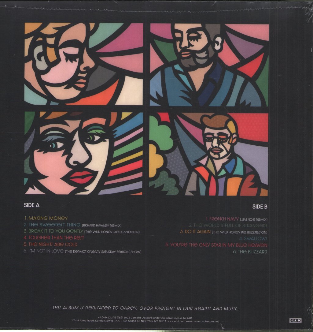Camera Obscura (Indie Group) - Making Money (4AD B-Sides and Rarities) (RSD2022) - Lp