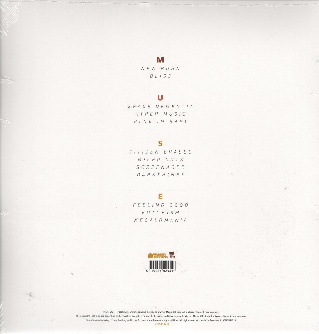 Muse - Origin of Symmetry (XX Anniversary RemiXX) - Double Lp