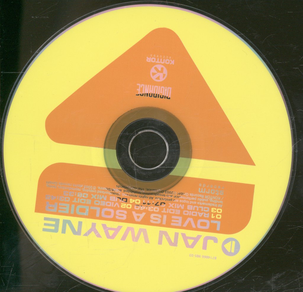 Jan Wayne - Love Is A Soldier - Cd