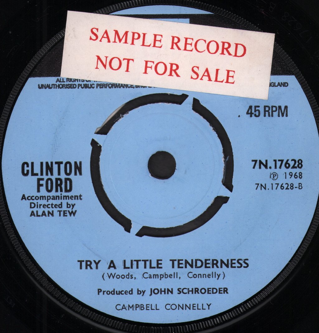 Clinton Ford - Sounds Of Goodbye - 7 Inch