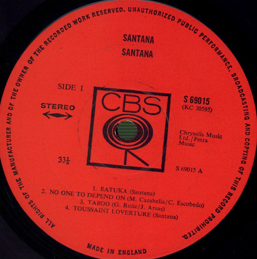 Santana - Santana - Lp