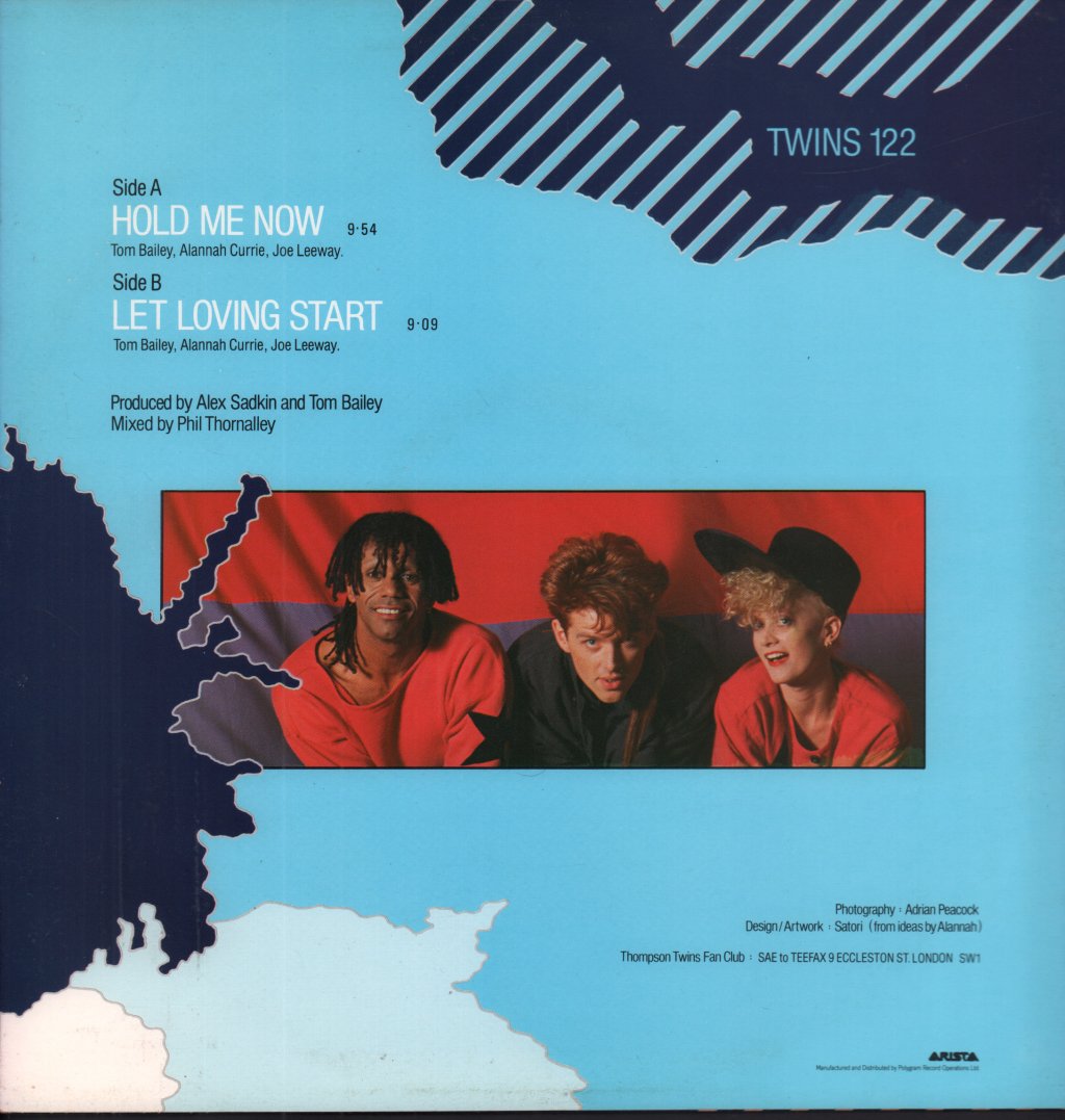 Thompson Twins - Hold Me Now - 12 Inch