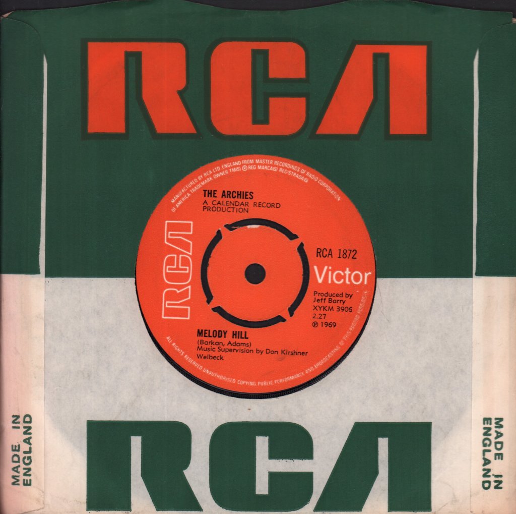 Archies - Sugar Sugar - 7 Inch