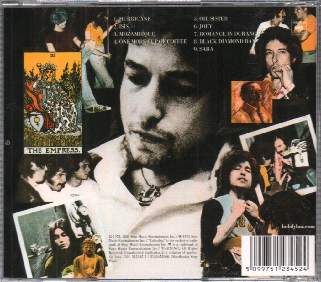 Bob Dylan - Desire - Cd