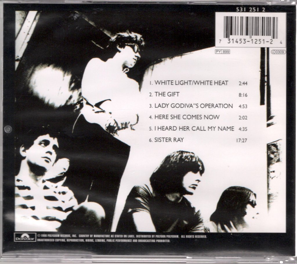 Velvet Underground - White Light White Heat - Cd