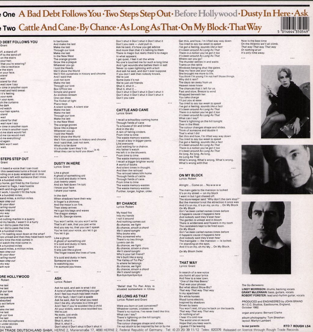 Go-Betweens - Before Hollywood - Lp