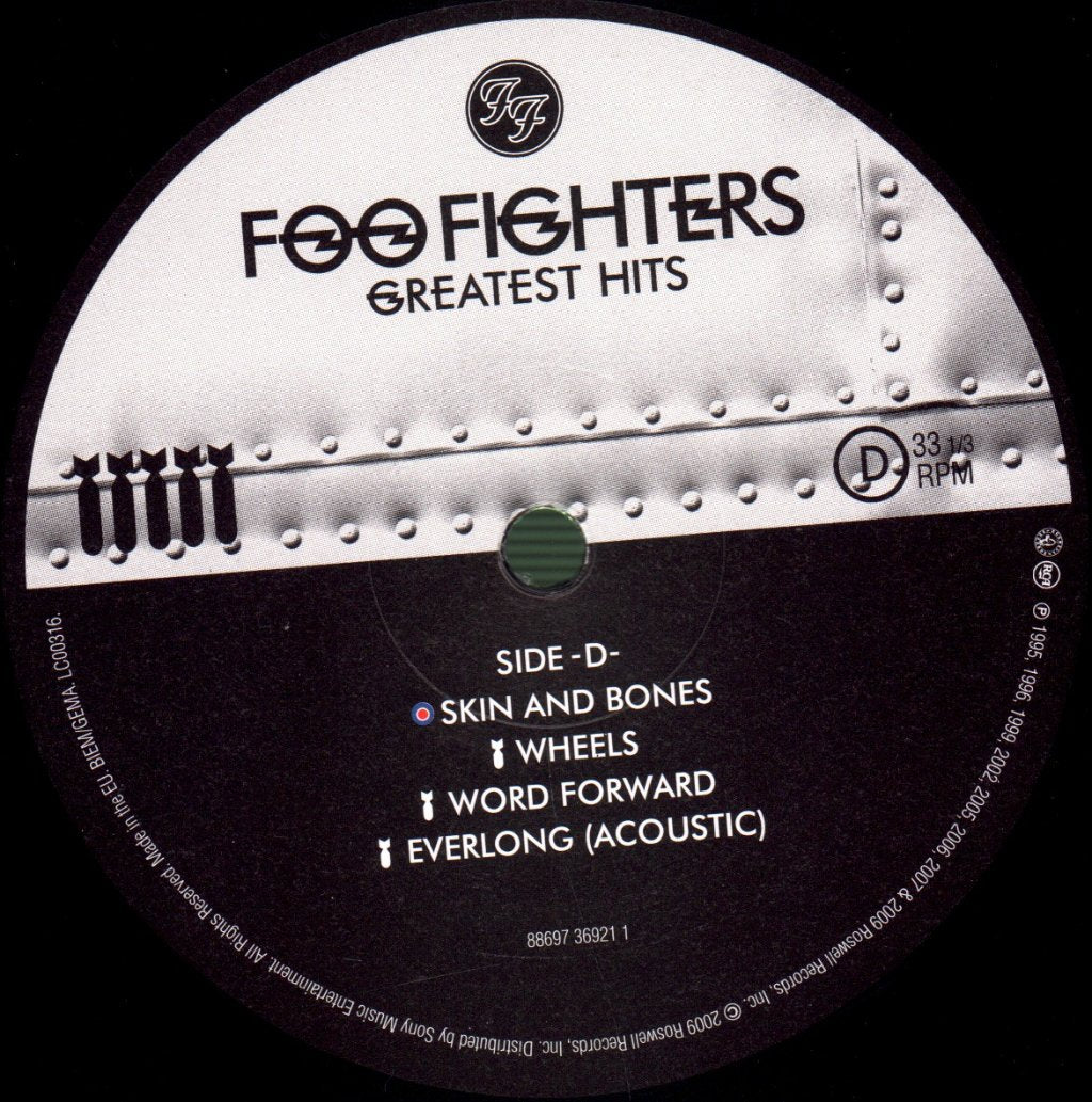 Foo Fighters - Greatest Hits - Double Lp