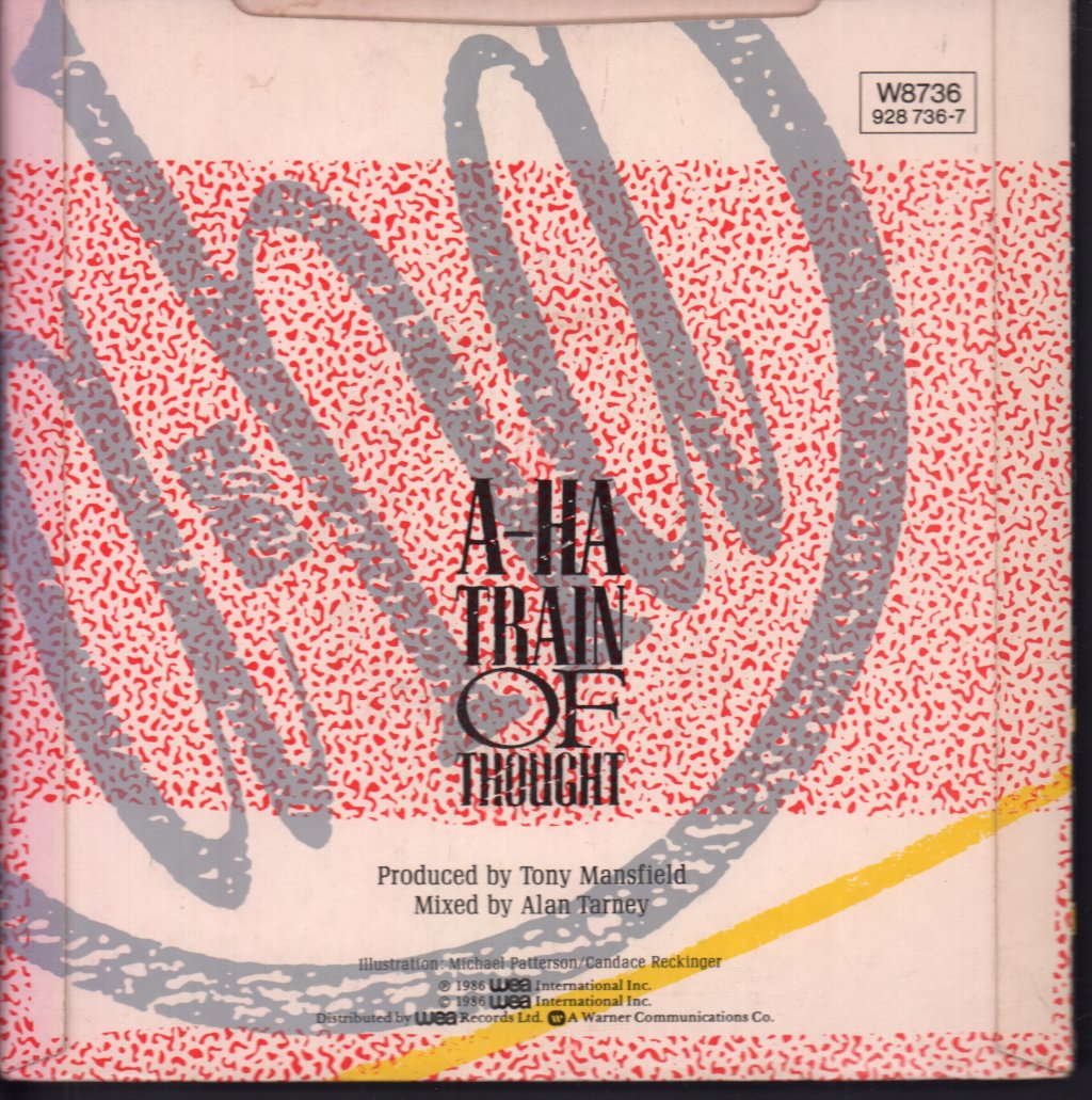 A-Ha - Train Of Thought - 7 Inch