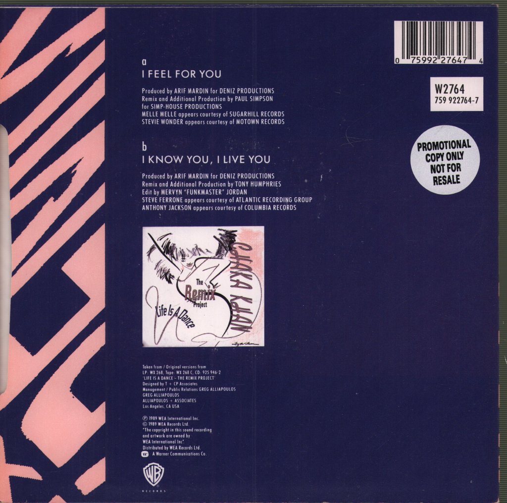 Chaka Khan - I Feel For You - 7 Inch
