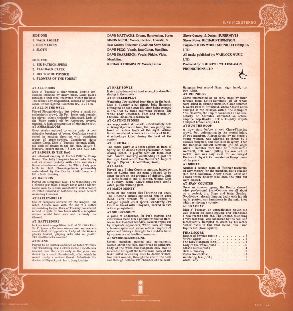 Fairport Convention - Full House - Lp