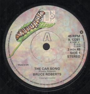 Bruce Roberts - Car Song - 7 Inch