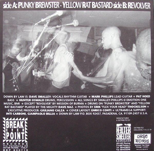 Down By Law - Punky Brewster - 7 Inch