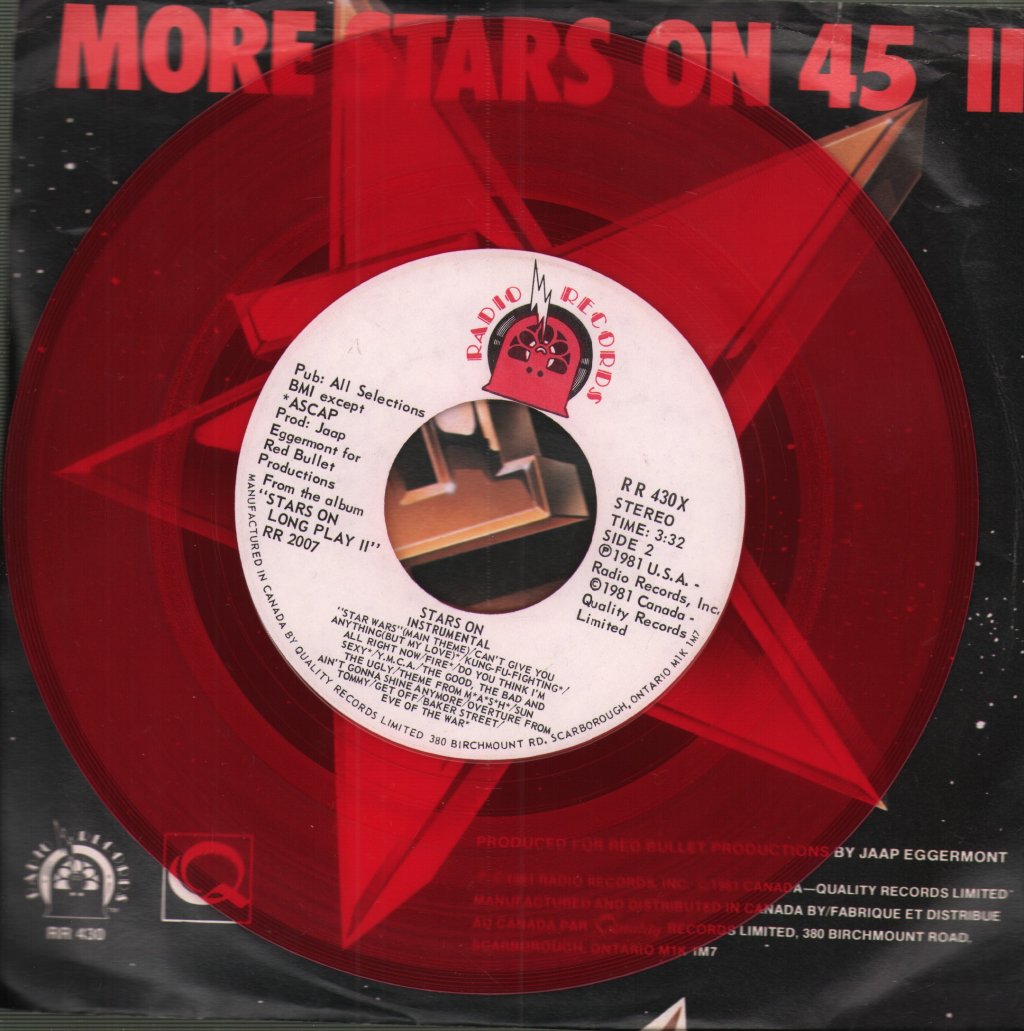 Stars On 45 - More Stars On 45 II - 7 Inch