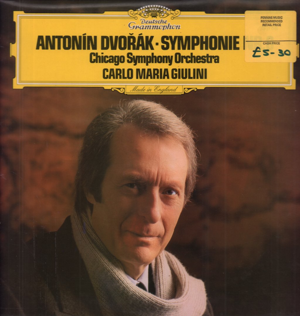 Carlo Maria Giulini / Chicago Symphony Orchestra - Antonin Dvorak - Symphonie Nr. 8 - Lp