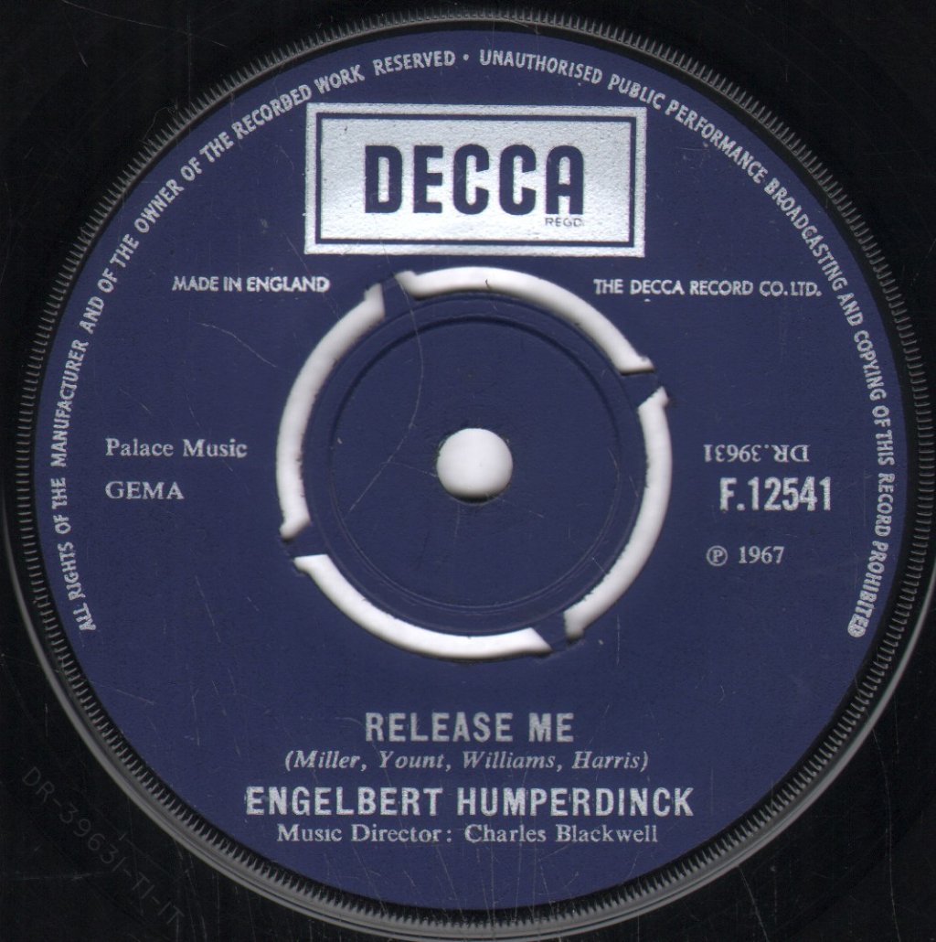 Engelbert Humperdinck - Release Me - 7 Inch