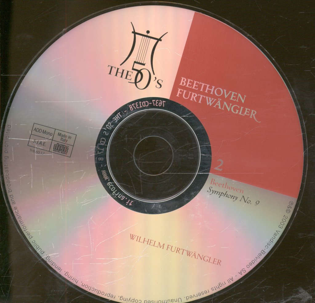 Wilhelm Furtwangler - Beethoven - Symphonies 7 & 9 / Emperor Concerto - Double Cd